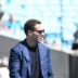 Sep 13, 2026; Charlotte, North Carolina, USA; Carolina Panthers general manager Dan Morgan looks on before the game against the Chicago Bears at Bank of America Stadium.