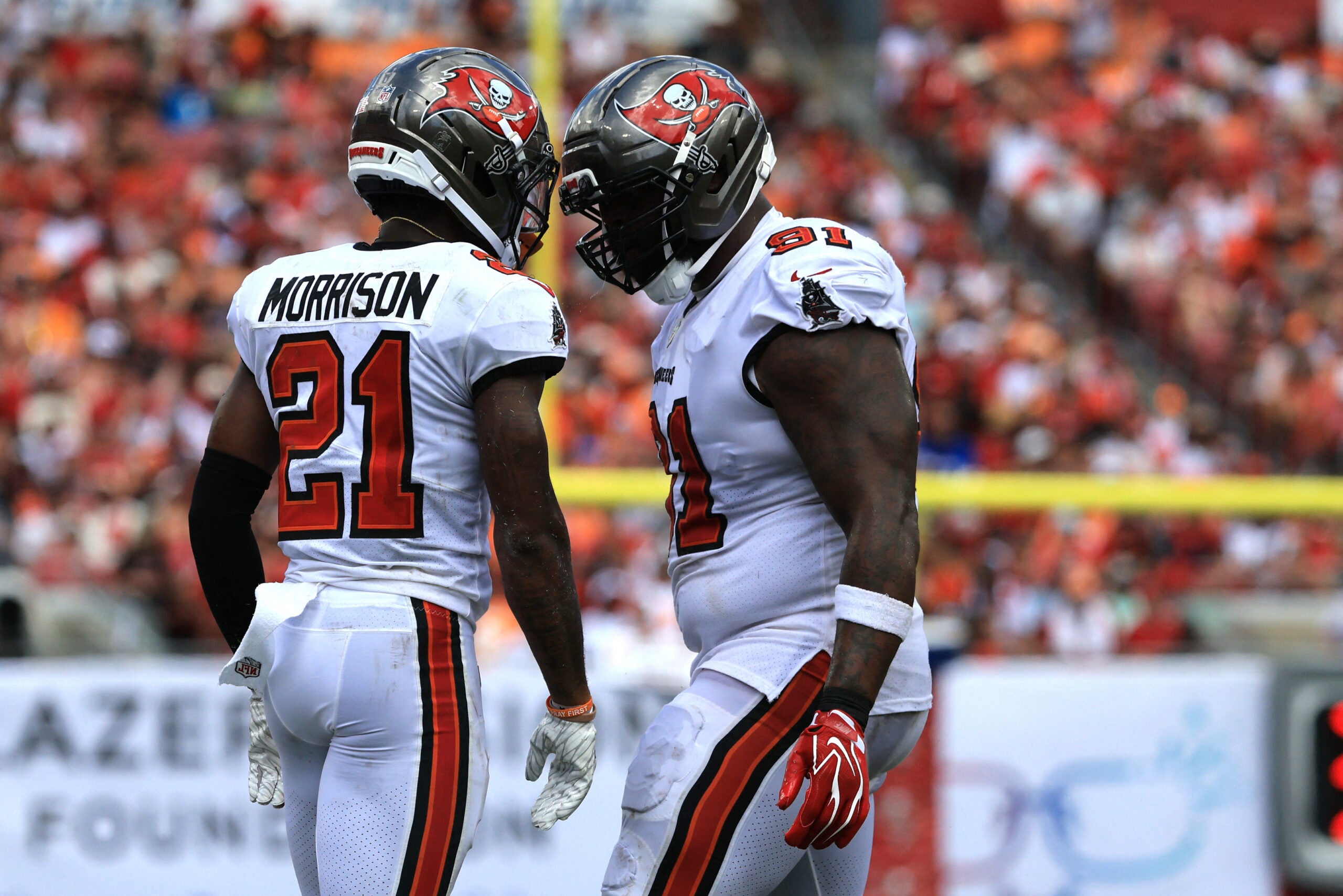 The Buccaneers will be without Benjamin Morrison against the Packers.