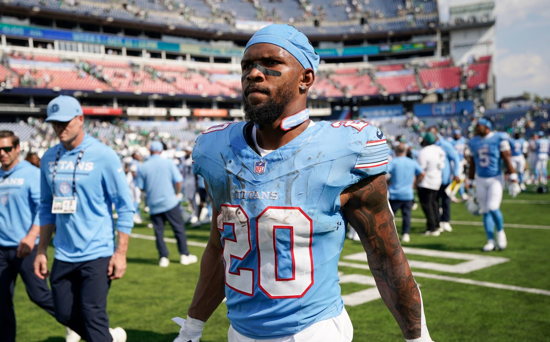 Tony Pollard NFL Trade Deadline Tennessee Titans