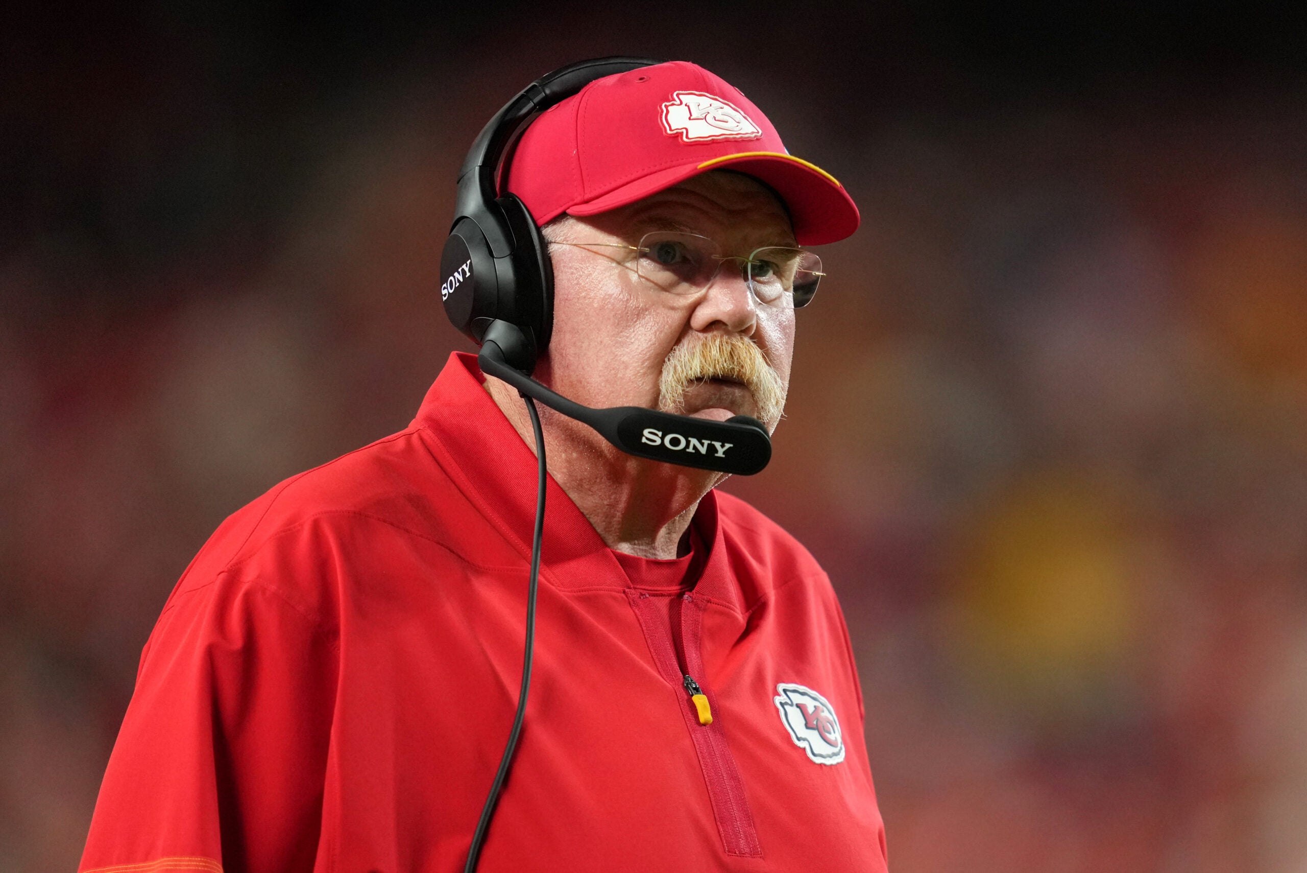 Kansas City Chiefs head coach Andy Reid