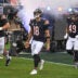 Sep 20, 2026; Chicago, Illinois, USA; Chicago Bears quarterback Caleb Williams (18) runs onto the field before the game against the Minnesota Vikings at Soldier Field.
