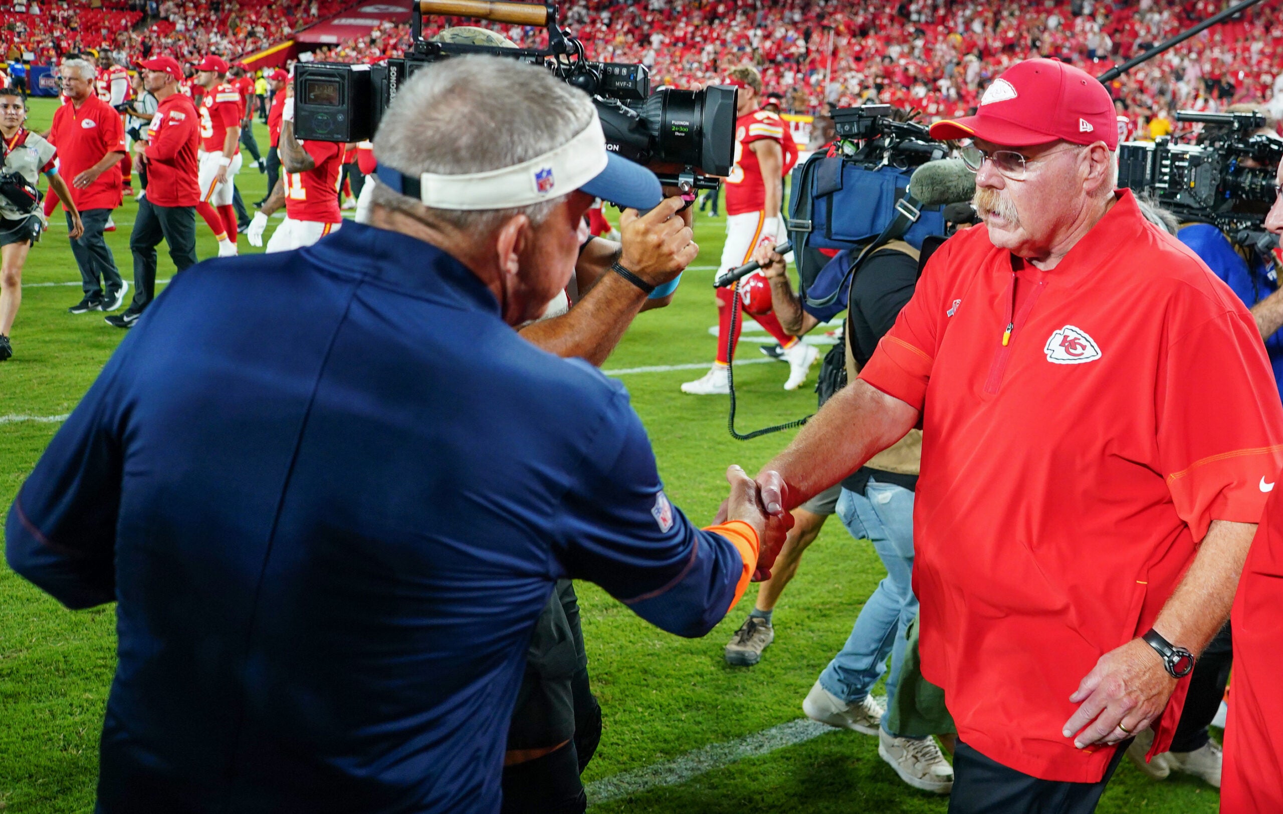 Kansas City Chiefs head coach Andy Reid Denver Broncos