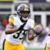 September 20, 2026; Foxborough, Massachusetts, USA; Pittsburgh Steelers cornerback Jamel Dean (35) warms up before a game against the New England Patriots at Gillette Stadium.