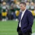 Green Bay Packers general manager Brian Gutekunst is shown before their game against the Atlanta Falcons Thursday, Sept. 24, 2026 at Lambeau Field in Green Bay, Wisconsin.