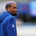 Sep 27, 2026; East Rutherford, New Jersey, USA; New York Giants wide receiver Odell Beckham Jr. (13) warms up before the game against the Tennessee Titans at MetLife Stadium.