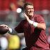 Sep 27, 2026; Santa Clara, California, USA; San Francisco 49ers quarterback Mac Jones (10) practices before the game at Levi's Stadium.