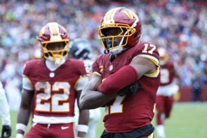 The Commanders could be without Terry McLaurin vs. the Giants in Week 5.