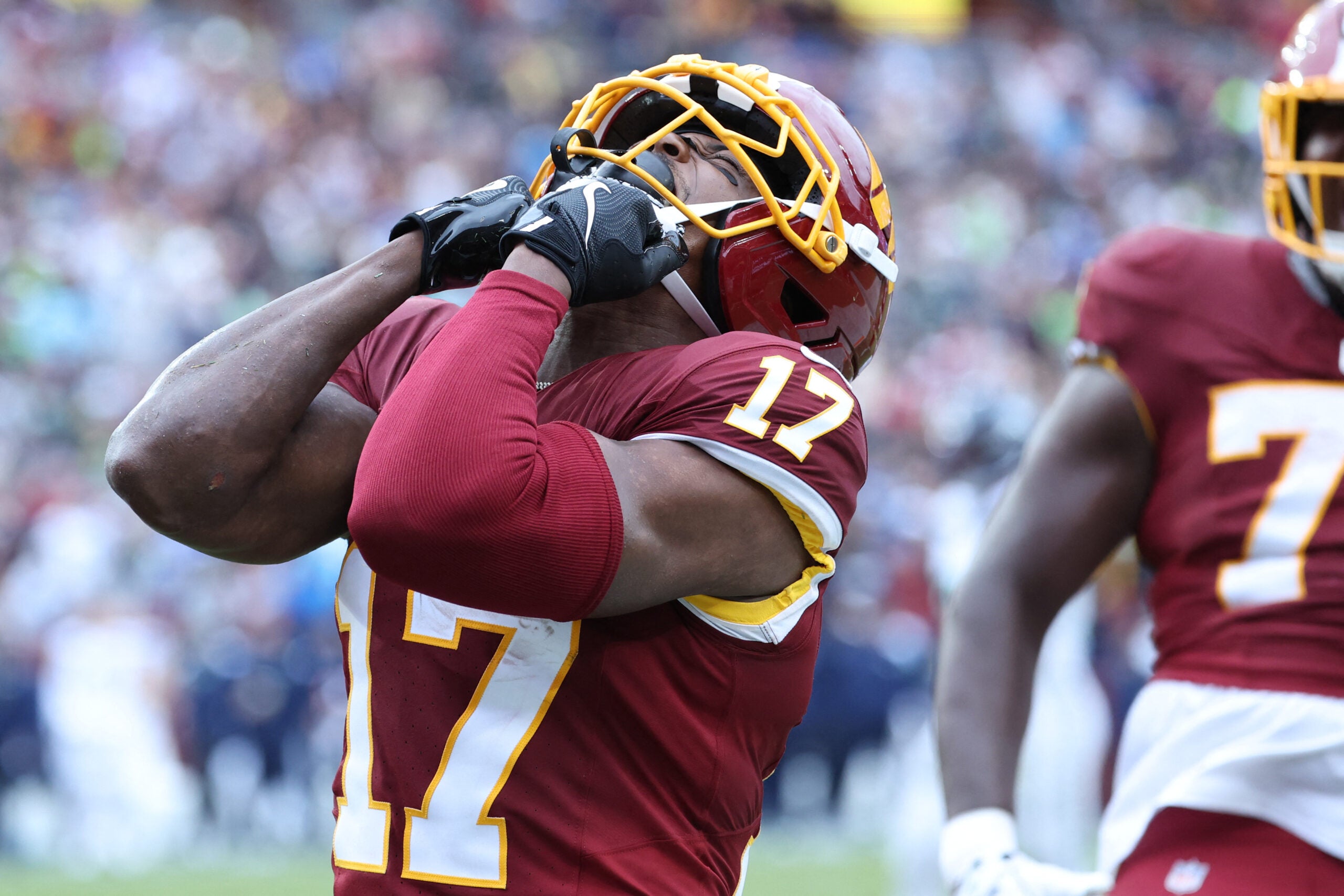 Commanders WR Terry McLaurin has been ruled out against the Colts in Week 4.