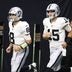 Sep 27, 2026; New Orleans, Louisiana, USA; Las Vegas Raiders quarterback Fernando Mendoza (15) enters the field before the game against the New Orleans Saints at Caesars Superdome.