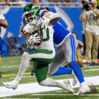 New York Jets running back Breece Hall and other key players missed practice for the second straight day.