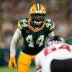 Sep 24, 2026; Green Bay, Wisconsin, USA; Green Bay Packers linebacker Zaire Franklin (44) during the game against the Atlanta Falcons at Lambeau Field.