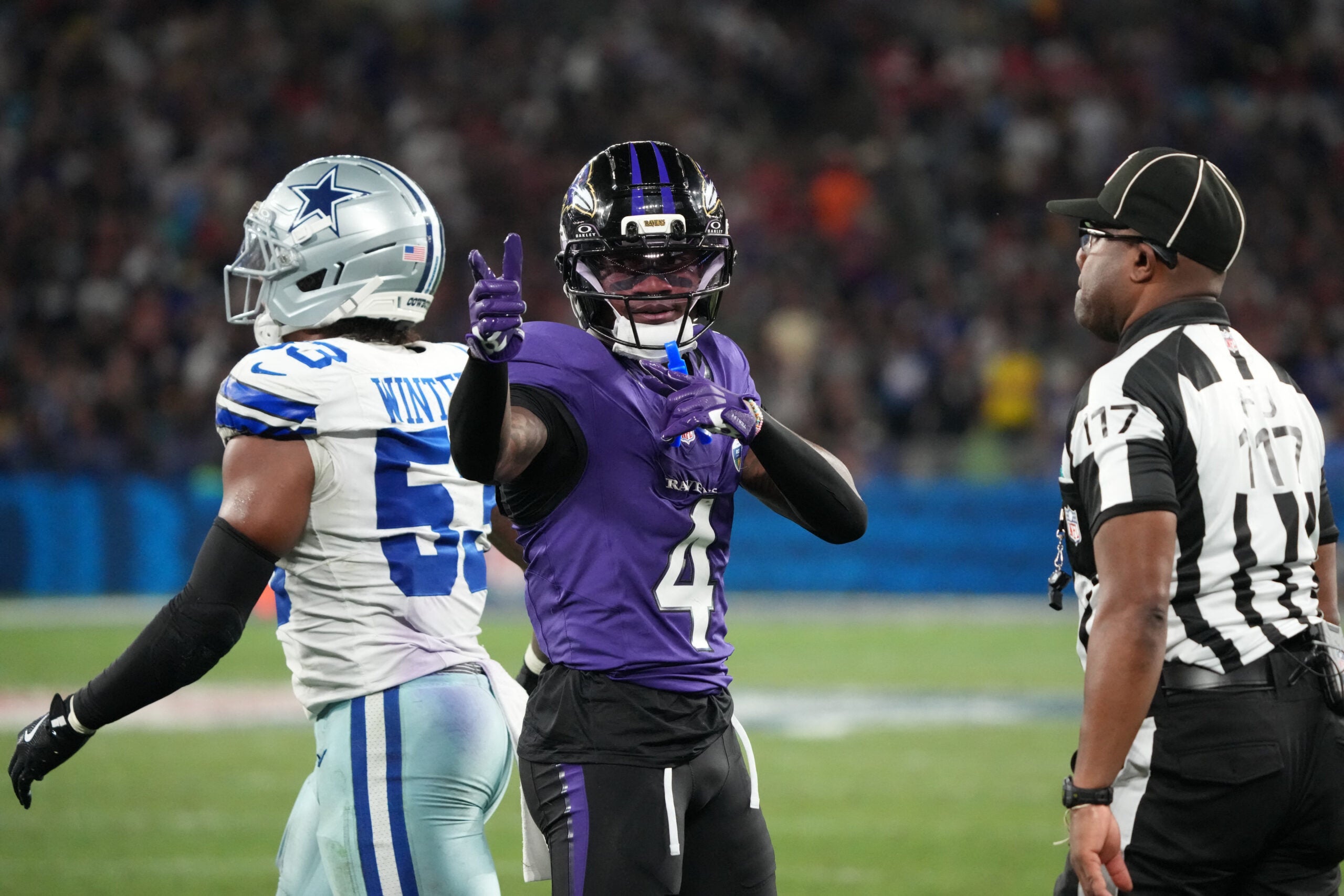 Ravens star wide receiver Zay Flowers will play against the Titans in Week 4.