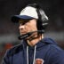 Sep 28, 2026; Chicago, Illinois, USA; Chicago Bears head coach Ben Johnson looks on during the first half against the Philadelphia Eagles at Soldier Field.
