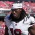 Sep 27, 2026; Santa Clara, California, USA; Arizona Cardinals wide receiver Marvin Harrison Jr. (18) during halftime against the San Francisco 49ers at Levi's Stadium.