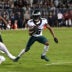 Sep 28, 2026; Chicago, Illinois, USA; Philadelphia Eagles wide receiver DeVonta Smith (6) runs with the ball during the second half against the Chicago Bears at Soldier Field.