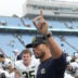 Oct 3, 2026; Chapel Hill, North Carolina, USA; Notre Dame Fighting Irish head coach Marcus Freeman leaves the field after the game at Kenan Stadium.