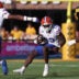 Oct 3, 2026; Columbia, Missouri, USA; Florida Gators running back Jadan Baugh (13) carries the ball in the third quarter against the Missouri Tigers at Faurot Field at Memorial Stadium.