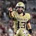 Oct 3, 2026; College Station, Texas, USA; Texas A&M Aggies quarterback Brady Hart (13) motions during the fourth quarter against the Arkansas Razorbacks at Kyle Field.