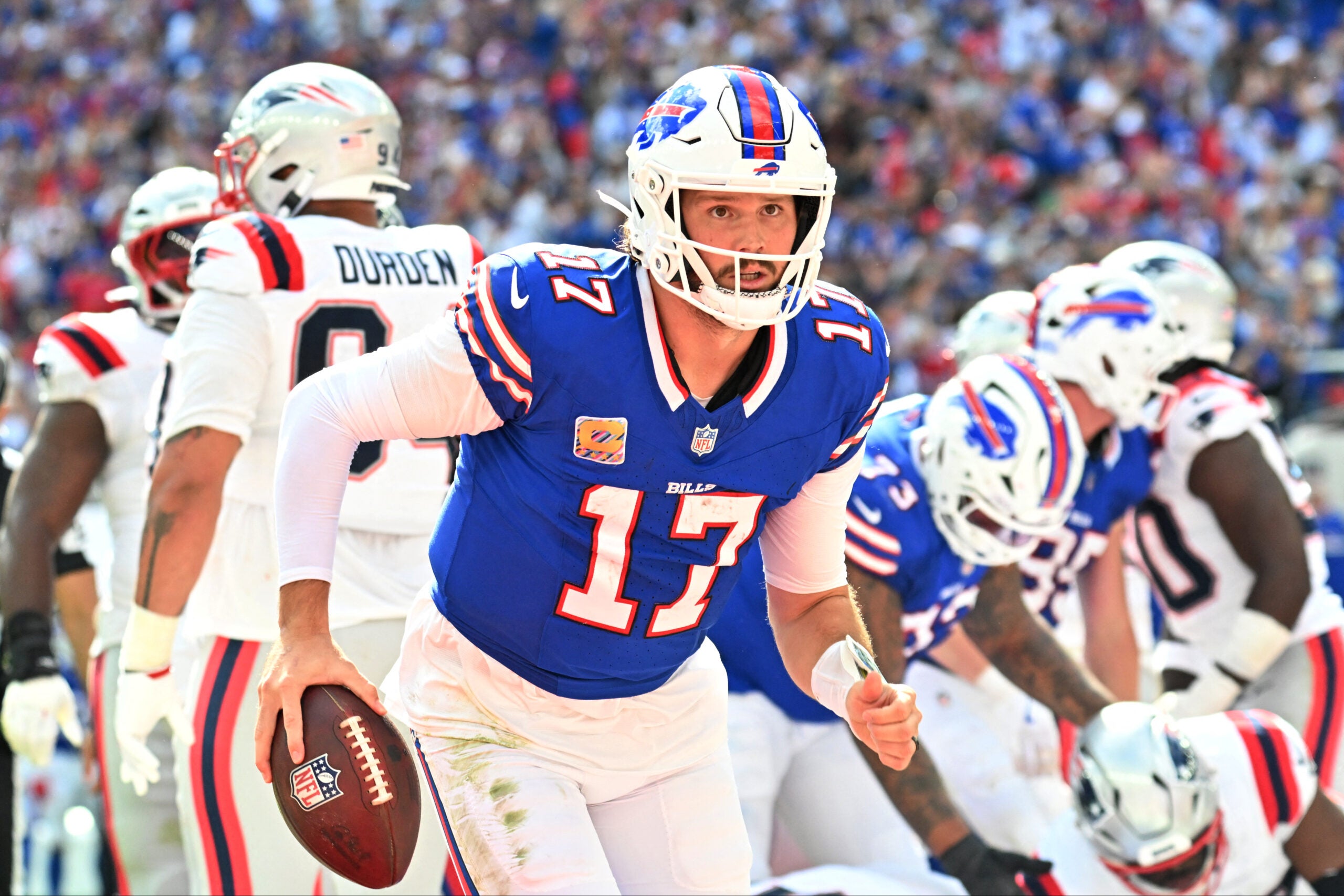 Josh Allen and the Bills might not have to play Lamar Jackson when they face off against the Ravens in Week 7.