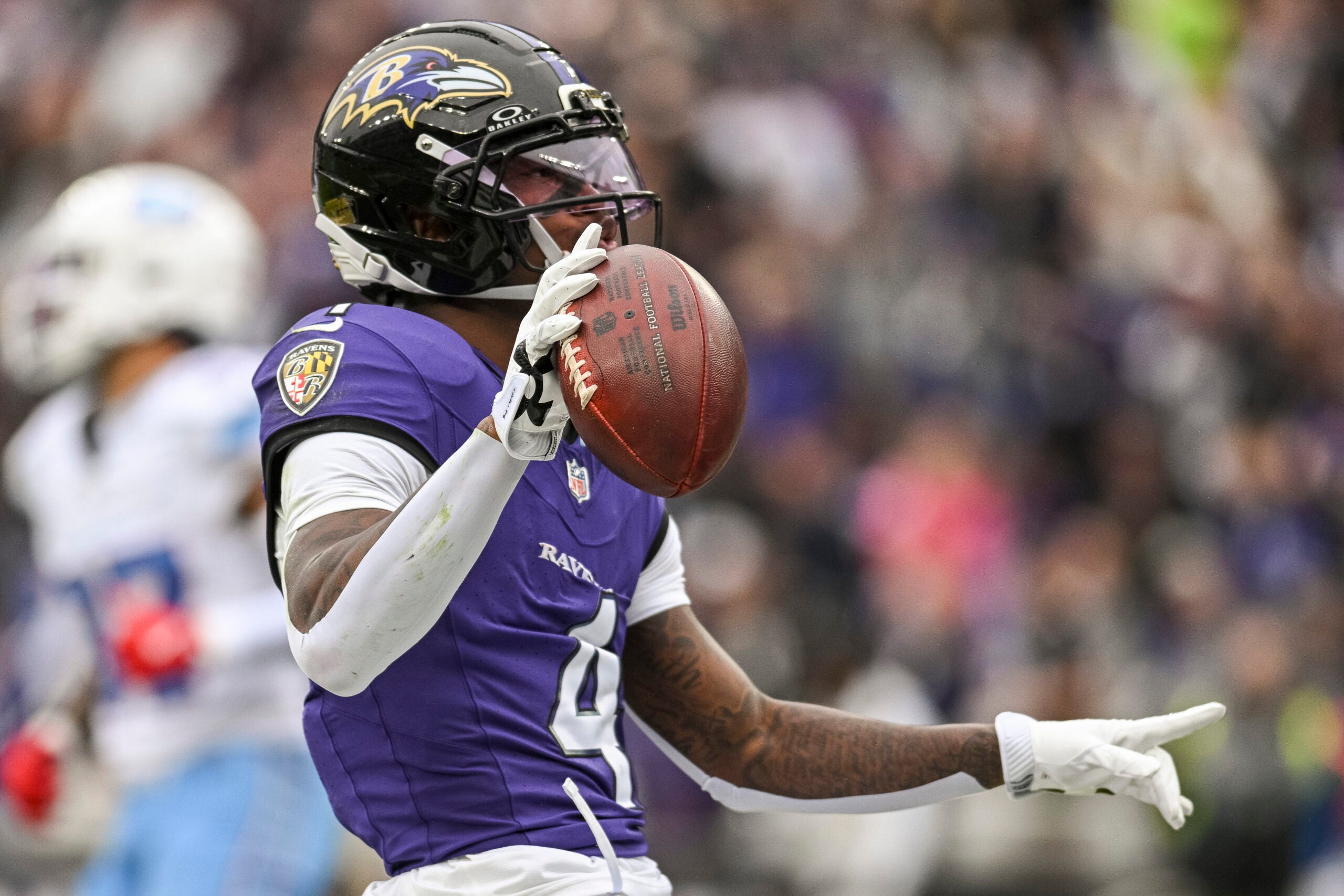 The Ravens are expected to have Zay Flowers on Sunday night against the Falcons.