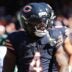 Oct 4, 2026; Chicago, Illinois, USA; Chicago Bears running back D'Andre Swift (4) against the New York Jets at Soldier Field.