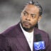Oct 8, 2026; Arlington, Texas, USA; Amazon Prime analyst Richard Sherman on air before the game at AT&T Stadium.
