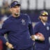 Oct 8, 2026; Arlington, Texas, USA; Dallas Cowboys head coach Brian Schottenheimer before the game at AT&T Stadium.