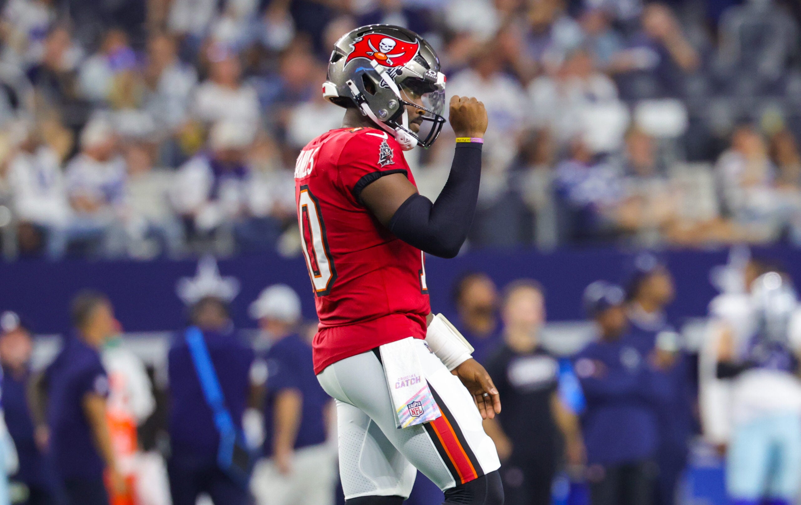 Jalon Daniels and the Buccaneers got their first of the season in Dallas against the Cowboys.