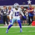 Oct 8, 2026; Arlington, Texas, USA; Dallas Cowboys defensive back Caleb Downs (13) in action during the game against the Tampa Bay Buccaneers at AT&T Stadium.
