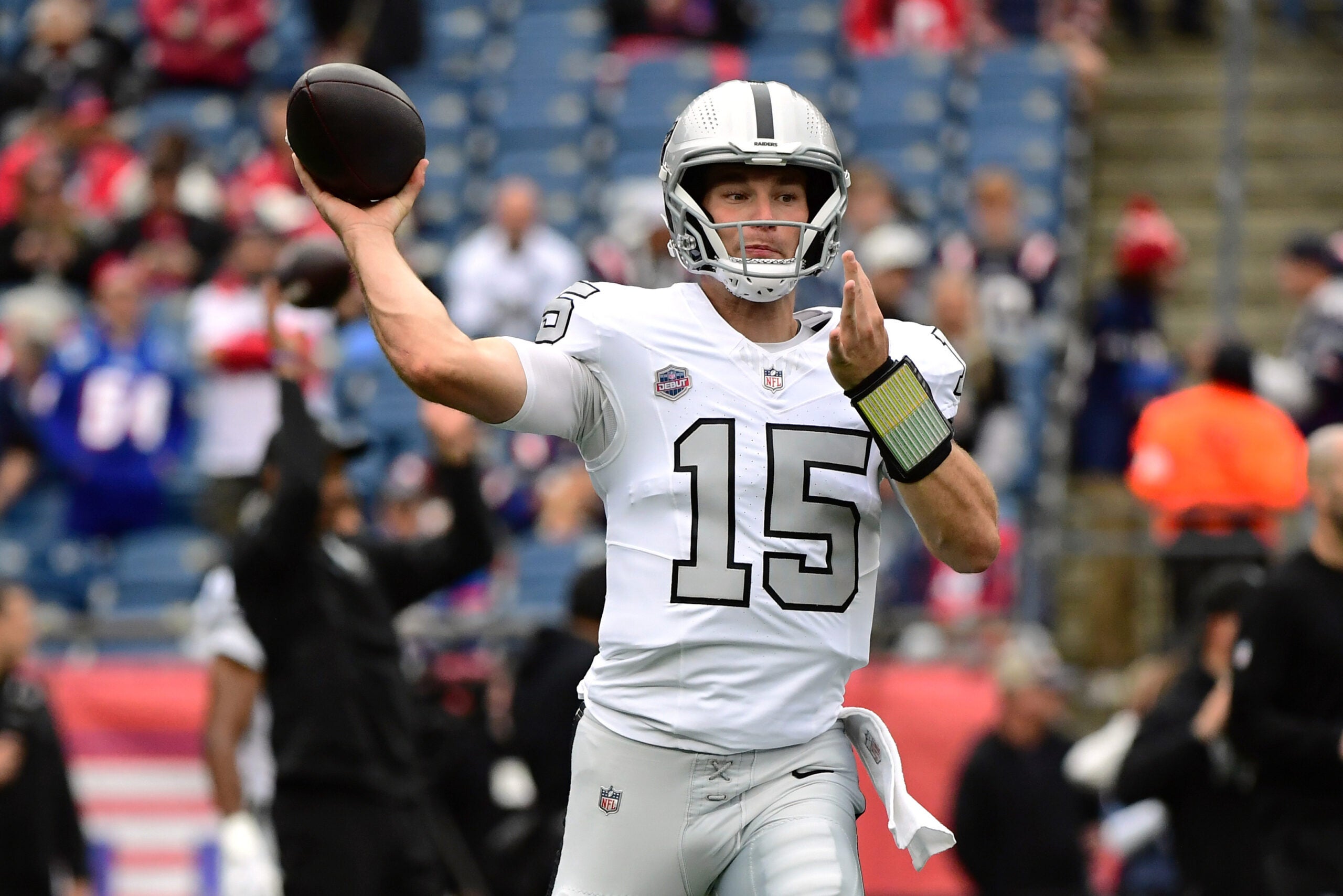 Las Vegas Raiders rookie quarterback Fernando Mendoza New England Patriots