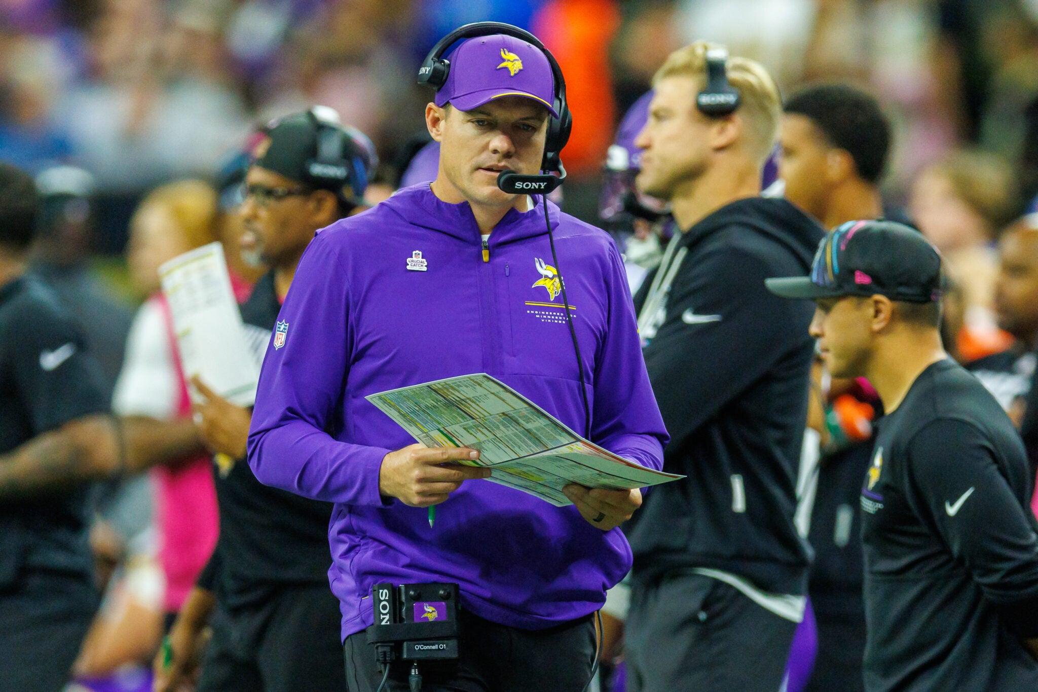 Vikings HC Kevin O'Connell's comments on play calling of the first ...