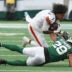 New York Jets safety MInkah Fitzpatrick laid a massive hit on Browns receiver KC Concepcion.