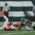 New York Jets rookie David Bailey gave a great response to his historic performance.