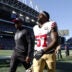 Oct 11, 2026; Seattle, Washington, USA; San Francisco 49ers linebacker Dre Greenlaw (57) leaves the field after a game against the Seattle Seahawks at Lumen Field.