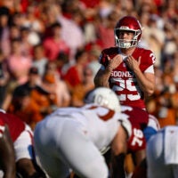Oklahoma Sooners kicker Tate Sandell
