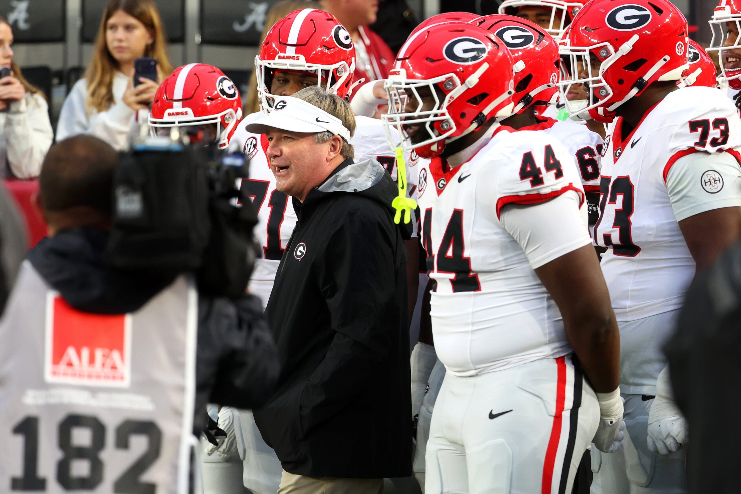 Georgia Bulldogs head coach Kirby Smart College Football Playoff
