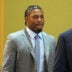 Green Bay Packers running back Josh Jacobs, right, appears in a Brown County courtroom on Sept. 10, 2026 in Green Bay, Wis., with his attorney Clarence Duchac III.