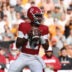 Oct 17, 2026; Knoxville, Tennessee, USA; Alabama Crimson Tide quarterback Keelon Russell (12) looks to pass against the Tennessee Volunteers during the first half at Neyland Stadium.