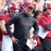 Oct 17, 2026; Knoxville, Tennessee, USA; Alabama Crimson Tide head coach Kalen DeBoer reacts during the first half against the Tennessee Volunteers at Neyland Stadium.