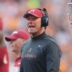 Oct 17, 2026; Knoxville, Tennessee, USA; Alabama Crimson Tide head coach Kalen DeBoer reacts during the second half against the Tennessee Volunteers at Neyland Stadium.