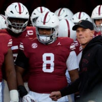 Oklahoma Sooners head coach Brent Venables vs. Kentucky Wildcats
