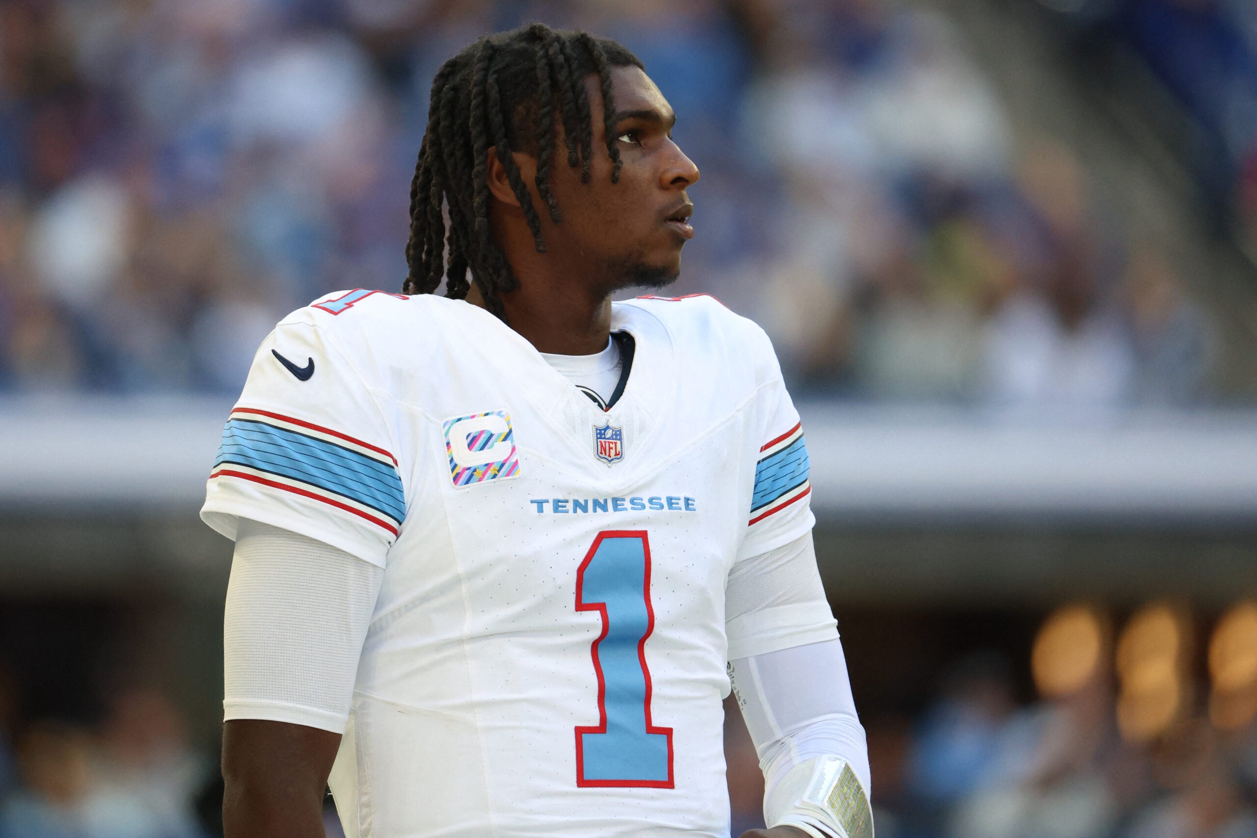 Cam Ward next step Mike Borgonzi Tennessee Titans quarterback