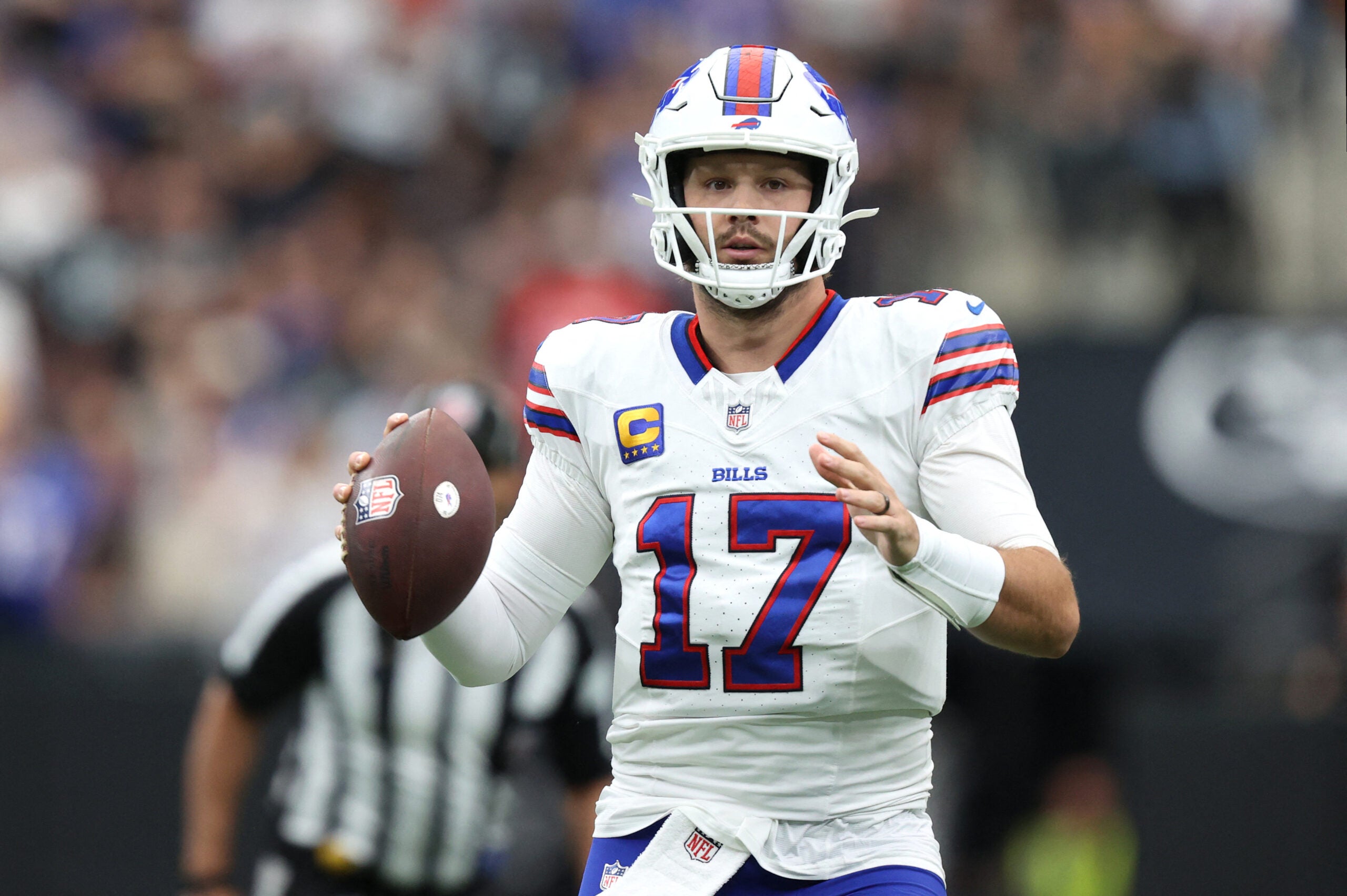 The Bills will have to play Lamar Jackson on Sunday.