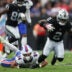 Las Vegas Raiders running back Ashton Jeanty in loss to Buffalo Bills