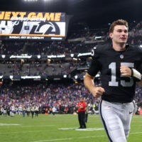 Las Vegas Raiders quarterback Fernando Mendoza Los Angeles Rams