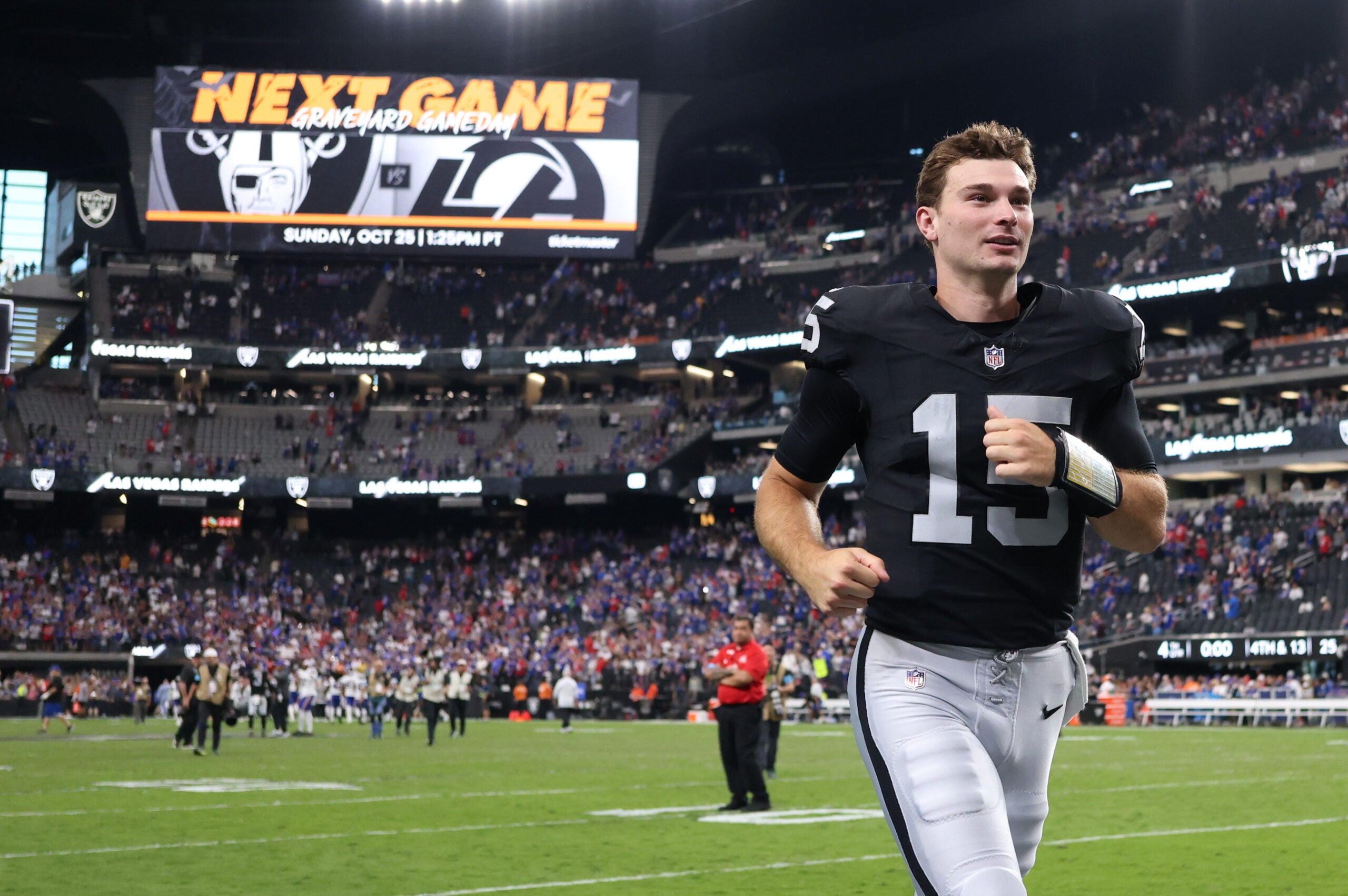 Las Vegas Raiders quarterback Fernando Mendoza Los Angeles Rams