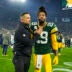 Oct 18, 2026; Green Bay, Wisconsin, USA; Green Bay Packers head coach Matt LaFleur greets safety Xavier McKinney (29) following the game against the Dallas Cowboys at Lambeau Field.