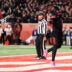 Oct 24, 2026; Salt Lake City, Utah, USA; Utah Utes running back Wayshawn Parker (1) celebrates after scoring a touchdown during the fourth quarter against the Houston Cougars at Rice-Eccles Stadium.