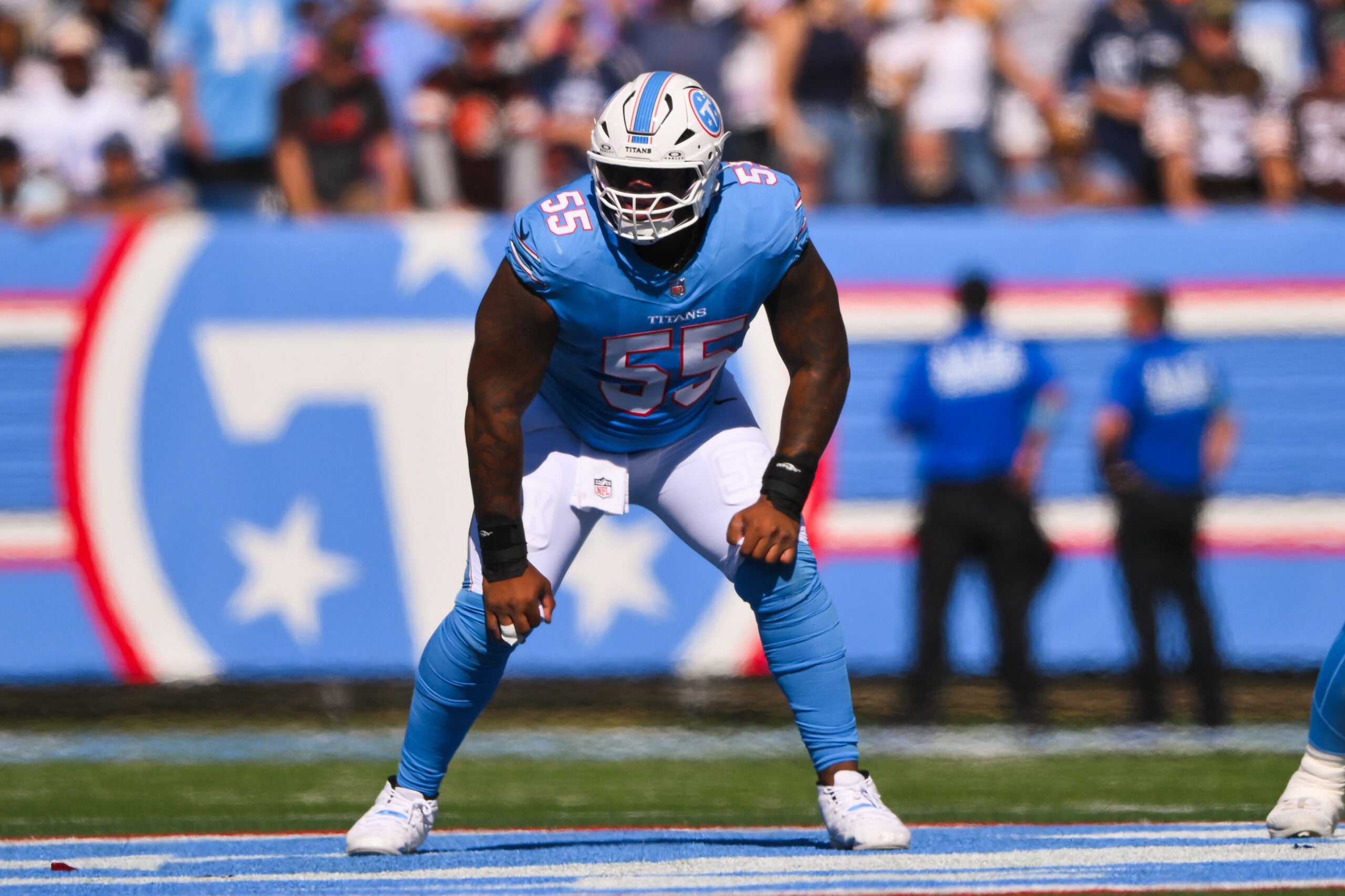 JC Latham is developing into the player the Titans need him to be.