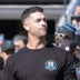 Oct 25, 2026; Charlotte, North Carolina, USA; Carolina Panthers head coach Dave Canales looks on before the game against the Tampa Bay Buccaneers at Bank of America Stadium.